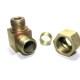 MS Male Stud Elbow Couplin Parallel Hydraulic Connector Single Ferrul Type Fittings. 90* Bend ('S' Series - Heavy Duty)